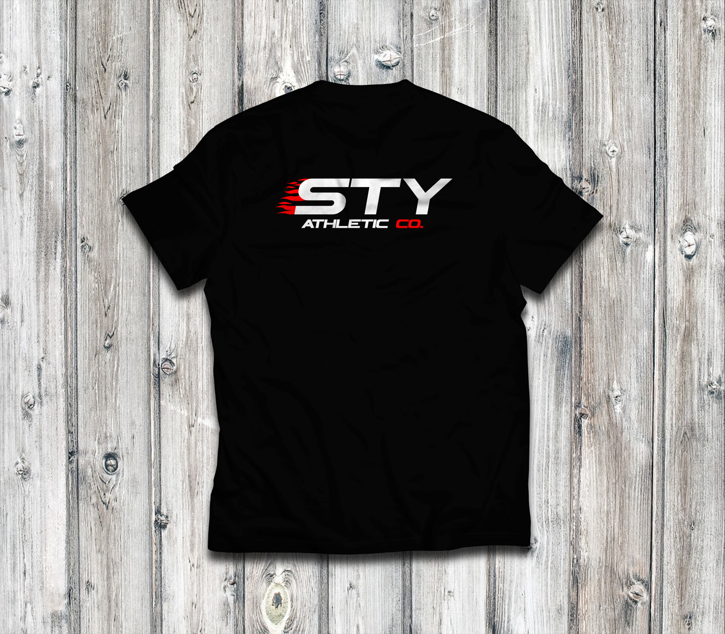STY Athletic T-Shirt BLACK