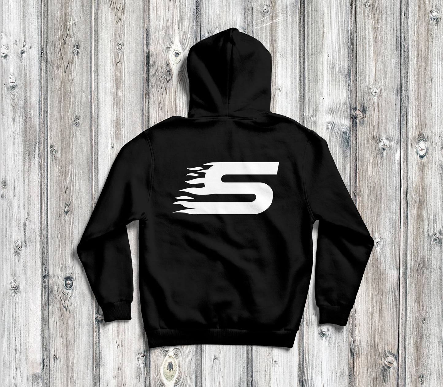 STY Logo Black Hoodie