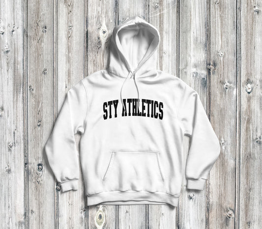 STY White Varsity Hoodie